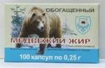 Жир медвежий, капсулы 0.25 г 100 шт обогащенный